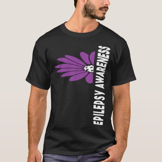 Epilepsie Bewusstsein 1 T-Shirt (Vorderseite)