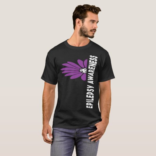 Epilepsie Bewusstsein 1 T-Shirt (Vorne ganz)
