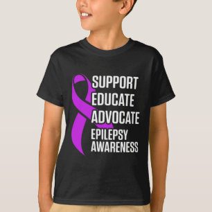 Epilepsie-Bewusstsein Bilde Epileptischen Krieger T-Shirt