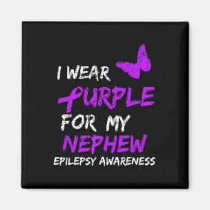 Epilepsie Bewusstsein, das ich für mein Nephew Rib Magnet