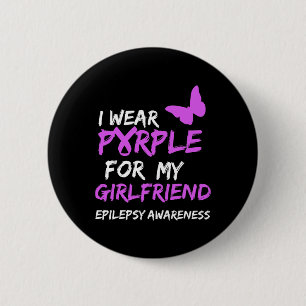 Epilepsie Bewusstsein, das ich für meine Freundin Button