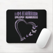 Epilepsie Bewusstsein, dass ich ein Kriegerherz-Sc Mousepad (Mit Mouse)