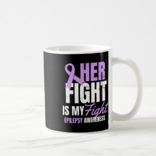 Epilepsie Bewusstsein Design ihren Kampf mein Gesc Kaffeetasse