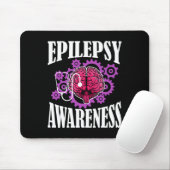 Epilepsie-Bewusstsein Diagnose Epileptischer Krieg Mousepad (Mit Mouse)