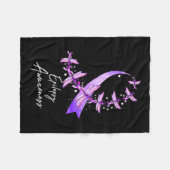 Epilepsie Bewusstsein Dragonfly November Wir trage Fleecedecke (Vorderseite (Horizontal))