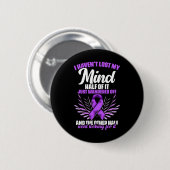 Epilepsie-Bewusstsein - Epilepsie-Überlebender Button (Vorne & Hinten)