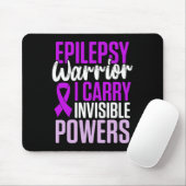 Epilepsie-Bewusstsein Epileptischer Krieger Überle Mousepad (Mit Mouse)