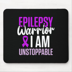 Epilepsie-Bewusstsein Epileptischer Krieger Überle Mousepad