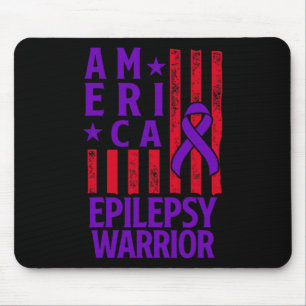 Epilepsie-Bewusstsein Epileptischer Krieger Überle Mousepad