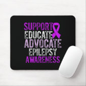 Epilepsie-Bewusstsein Epileptischer Krieger Überle Mousepad (Mit Mouse)