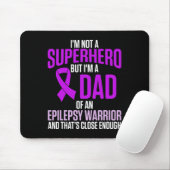 Epilepsie-Bewusstsein Epileptischer Krieger Überle Mousepad (Mit Mouse)
