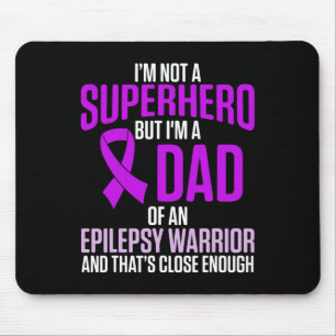 Epilepsie-Bewusstsein Epileptischer Krieger Überle Mousepad