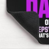 Epilepsie-Bewusstsein Epileptischer Krieger Überle Mousepad (Ecke)