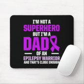 Epilepsie-Bewusstsein Epileptischer Krieger Überle Mousepad (Mit Mouse)