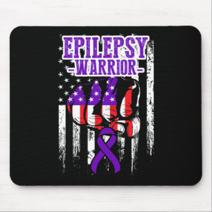 Epilepsie-Bewusstsein Epileptischer Krieger Überle Mousepad