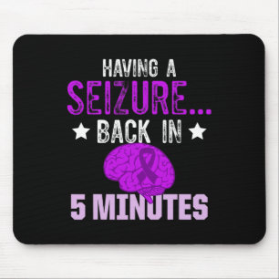 Epilepsie-Bewusstsein Epileptischer Krieger Überle Mousepad