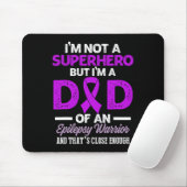 Epilepsie-Bewusstsein Epileptischer Krieger Überle Mousepad (Mit Mouse)