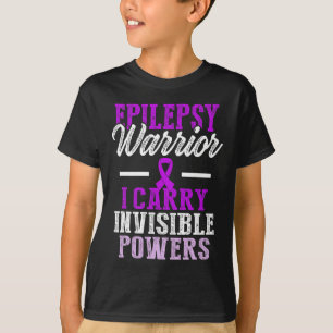 Epilepsie-Bewusstsein Epileptischer Krieger Überle T-Shirt