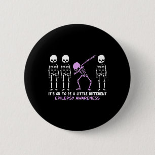 Epilepsie-Bewusstsein Es ist gut, ein bisschen and Button