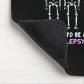 Epilepsie-Bewusstsein Es ist gut, ein bisschen and Mousepad (Ecke)