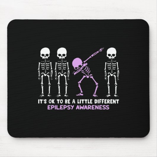 Epilepsie-Bewusstsein Es ist gut, ein bisschen and Mousepad (Vorne)