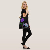 Epilepsie Bewusstsein Glaube Hoffnung Liebe Blume Tasche (Am Model)