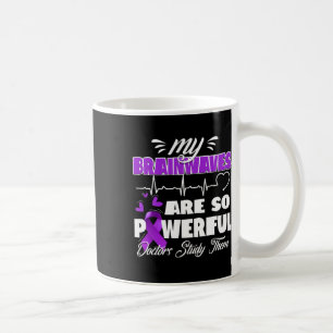 Epilepsie-Bewusstsein Hirnwellen Epileptischer Kri Kaffeetasse