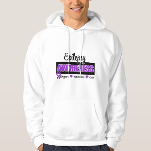 Epilepsie-Bewusstsein Hoodie (Vorderseite)