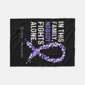 Epilepsie Bewusstsein in dieser Familie niemand kä Fleecedecke (Vorderseite (Horizontal))