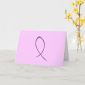 Epilepsie Bewusstsein individuell anpassbar Karte (Gelbe Blume)