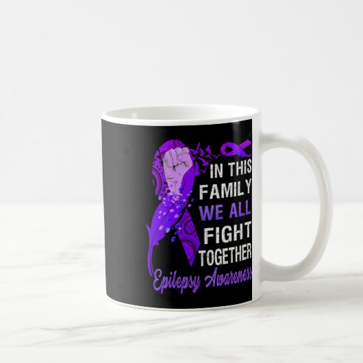 Epilepsie-Bewusstsein Kaffeetasse (Rechts)