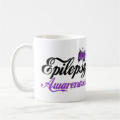 Epilepsie-Bewusstsein Kaffeetasse (Links)