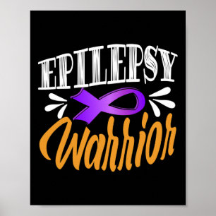 Epilepsie-Bewusstsein kämpft Usa Epileptischer Kri Poster