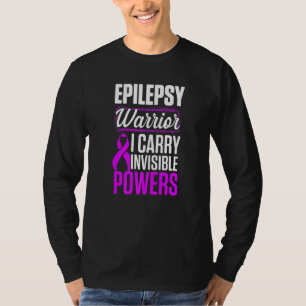 Epilepsie Bewusstsein Karry Epileptic Warrivo T-Shirt
