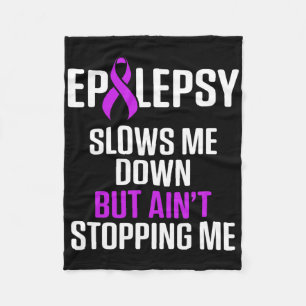 Epilepsie-Bewusstsein Langsam Ich Epileptischer Kr Fleecedecke