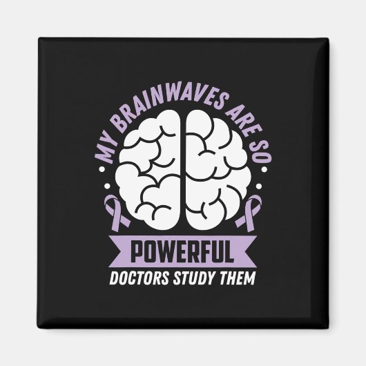 Epilepsie Bewusstsein, meine Gehirnwellen sind so Magnet (Vorne)