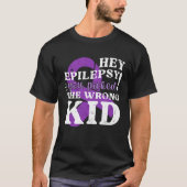 Epilepsie Bewusstsein Monat Epilepsie Krieger T-Shirt (Vorderseite)