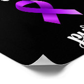 Epilepsie Bewusstsein Monat im November tragen wir Poster (Ecke)