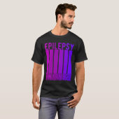 Epilepsie Bewusstsein Monat im November tragen wir T-Shirt (Vorne ganz)