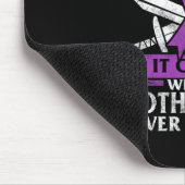 Epilepsie Bewusstsein Mutter Lila Schleimhaut Mousepad (Ecke)