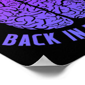 Epilepsie Bewusstsein nach Anfall Epileptisches Wa Poster (Ecke)