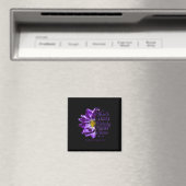 Epilepsie Bewusstsein niemand kämpft allein Anemon Magnet (In Situ (Geschirrspüler))
