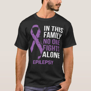 Epilepsie Bewusstsein niemand kämpft allein Hoffnu T-Shirt