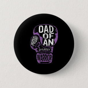 Epilepsie Bewusstsein Proud Vater Lila Ribbon Seiz Button