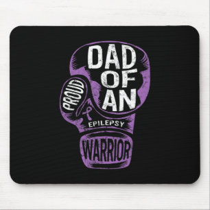 Epilepsie Bewusstsein Proud Vater Lila Ribbon Seiz Mousepad