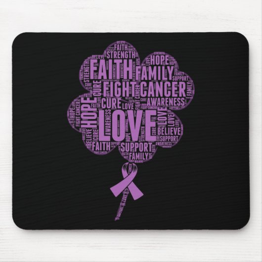 Epilepsie Bewusstsein Ribbon Mousepad (Vorne)