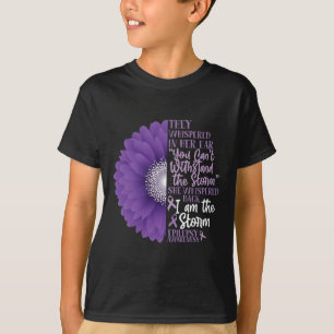 Epilepsie-Bewusstsein Sie flüsterten ihr ins Ohr B T-Shirt