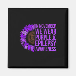 Epilepsie Bewusstsein Sonnenblumen im November Wir Magnet