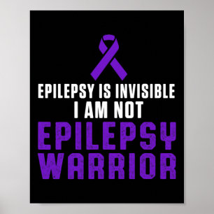 Epilepsie Bewusstsein Spaß Gesundheitsfürsorge Epi Poster