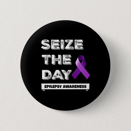 Epilepsie-Bewusstsein T 1  Button (Vorderseite)